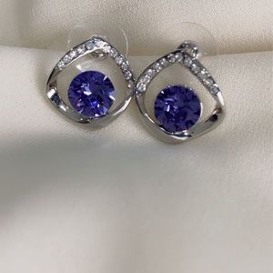 MOTHER’S DAY SALE 💐 Austrian crystal earring with silver rhinestones